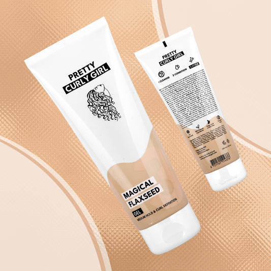 Pretty Curly Girl flaxseed gel 250ml ingredients and directions