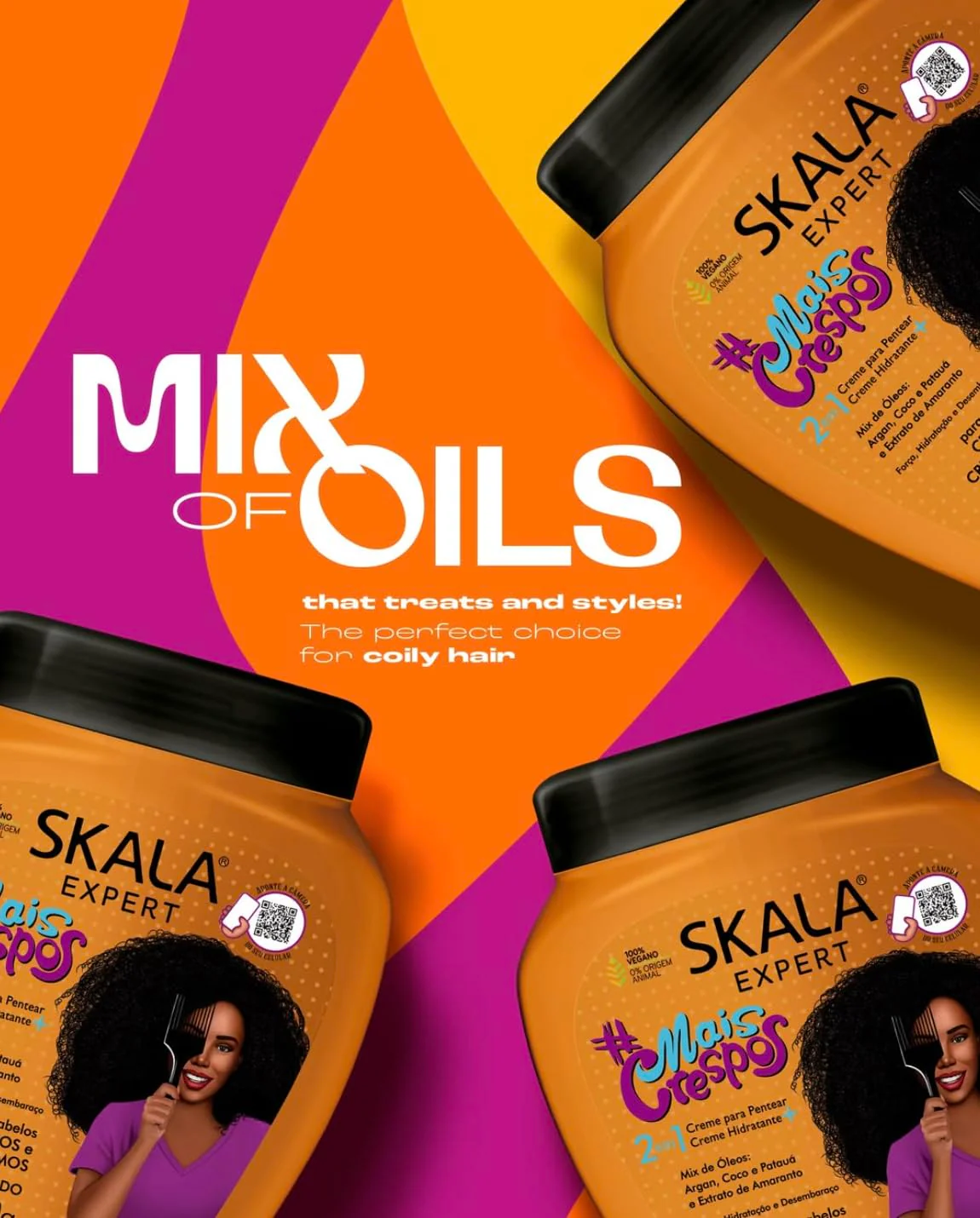 Mais Crespos Hair Cream SKALA 1000 g