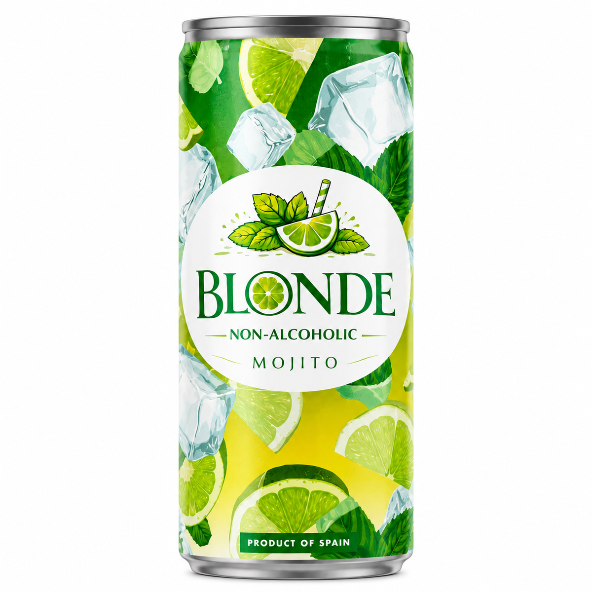 BLONDE Non-Alcoholic Mojito 250ml – Product of Spain