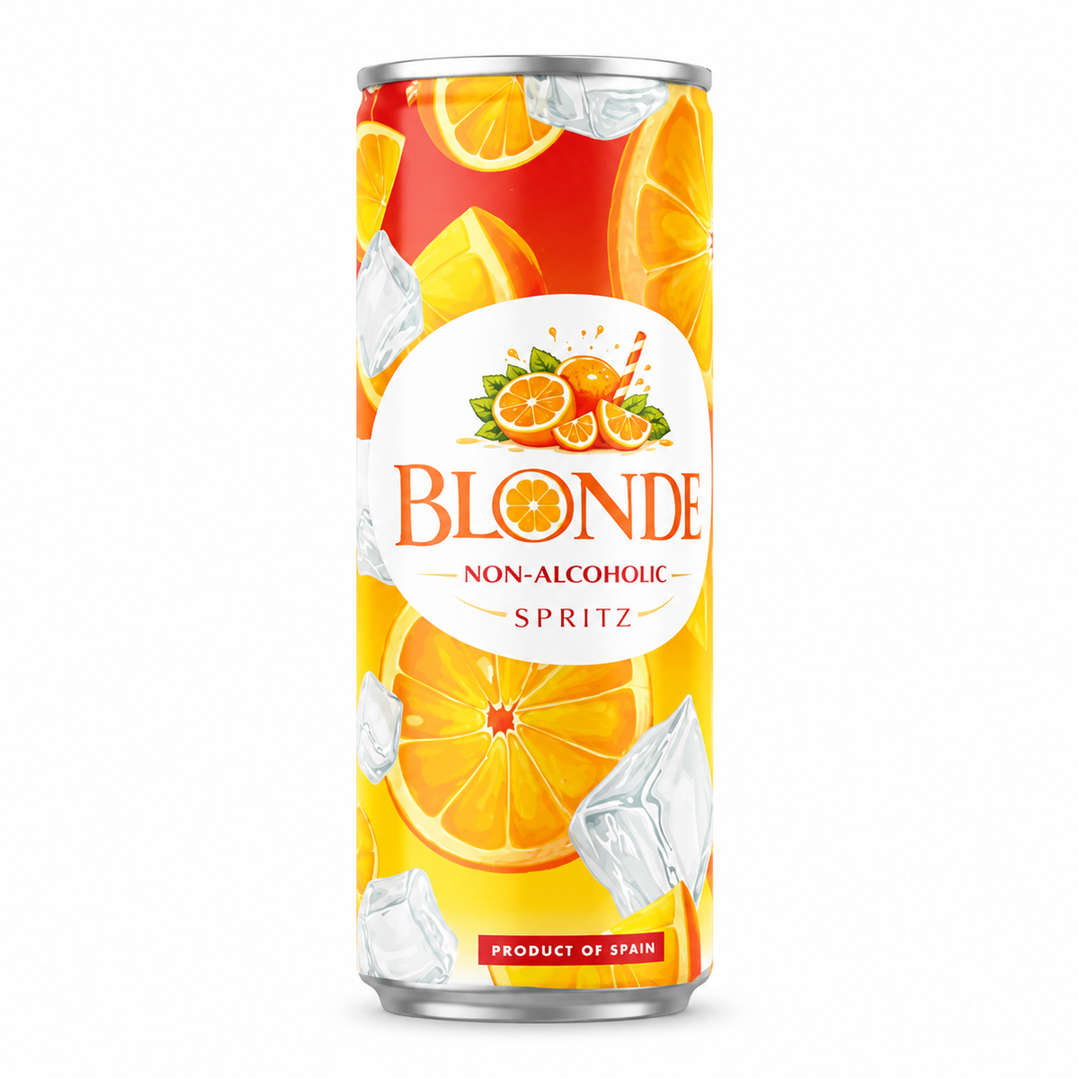 BLONDE Non-Alcoholic Spritz 250ml – Product of Spain