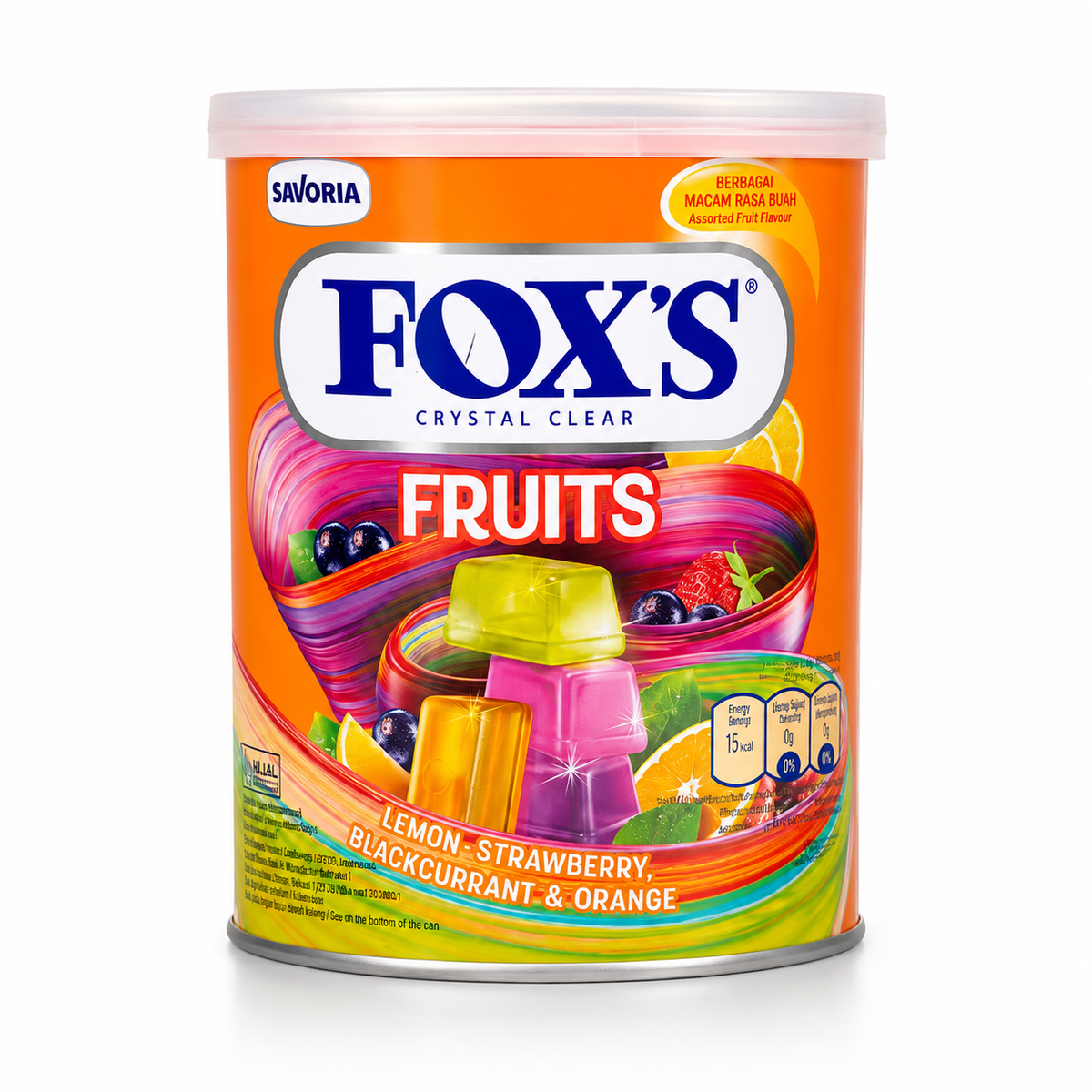 FOX’S Crystal Clear Fruits Assorted Candy – Imported from Indonesia