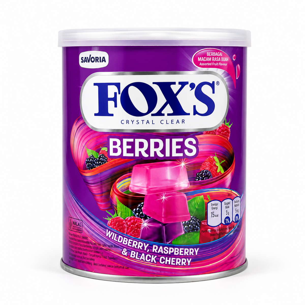 FOX’S Crystal Clear Berries Assorted Candy – Imported from Indonesia