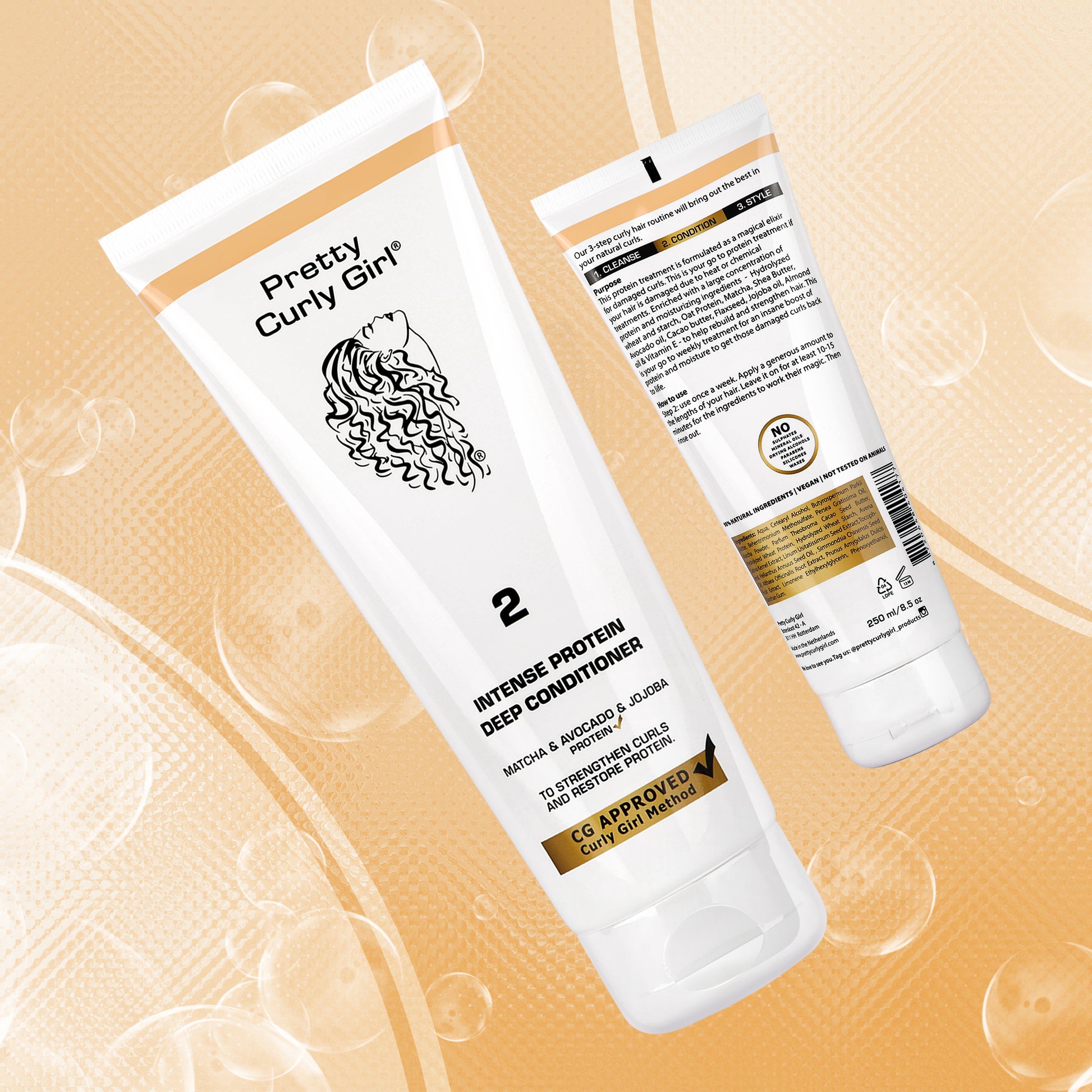 Protein deep conditioner with Matcha Avocado and Jojoba