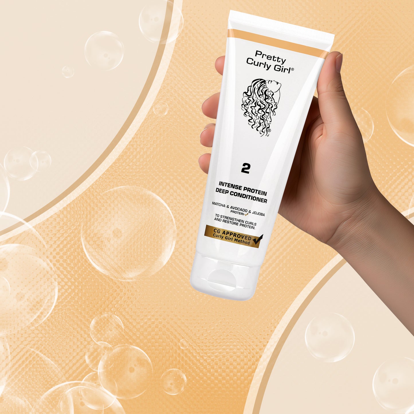Netherlands imported deep conditioner for curly hair