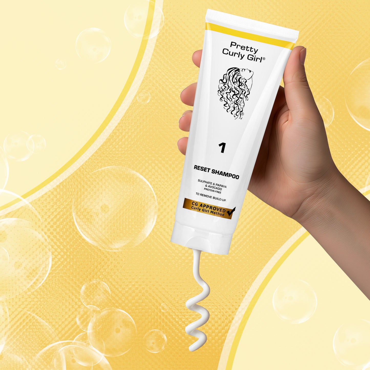 Clarifying shampoo texture Pretty Curly Girl 250ml