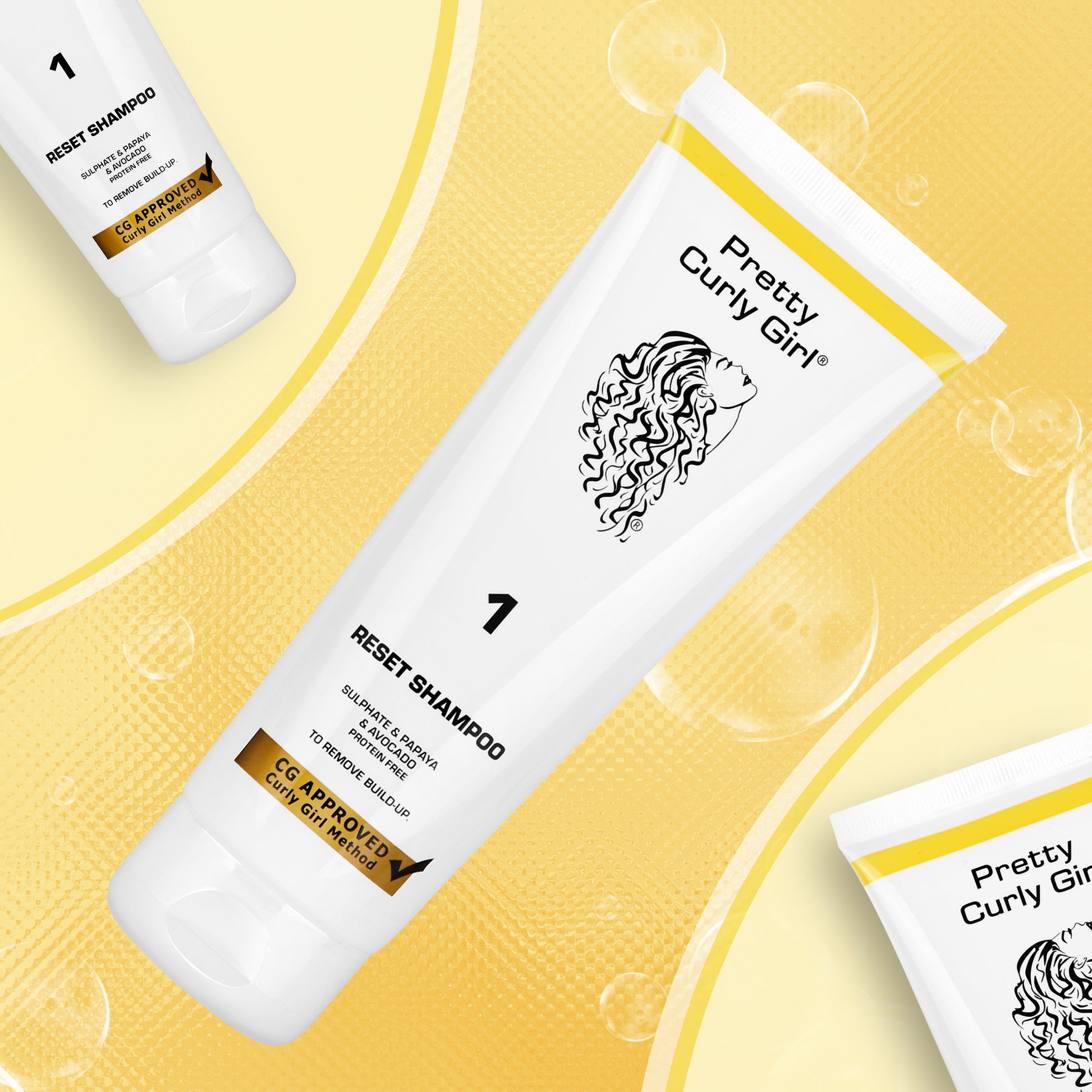 Pretty Curly Girl reset shampoo for curly hair India