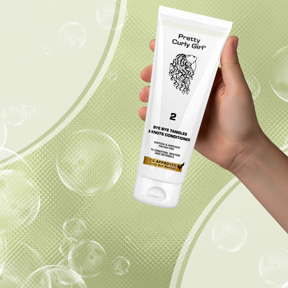 Protein free detangling conditioner texture Pretty Curly Girl