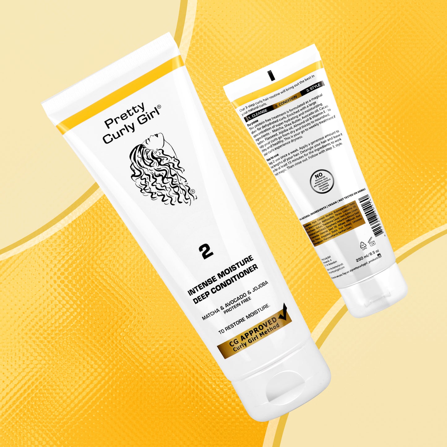 Netherlands-made deep conditioner for frizz control
