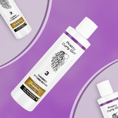 Pretty Curly Girl Flaxseed Serum 250ml, Made in Netherlands