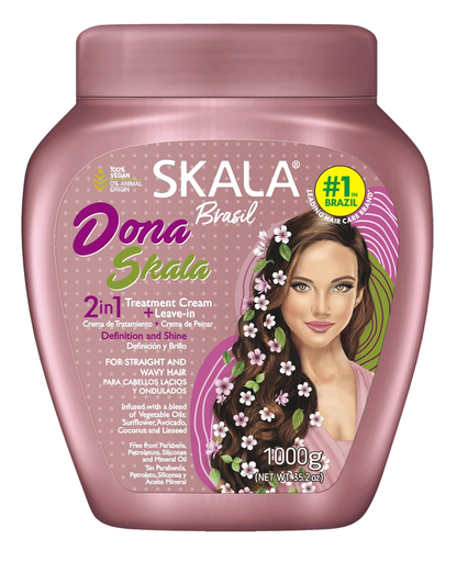 SKALA Brasil Dona skala 2-in-1 Treatment Cream and Leave-in, 1000g