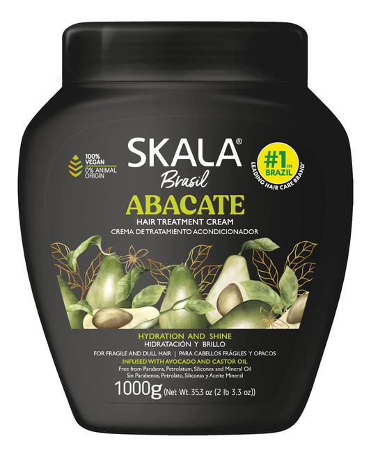 SKALA Brasil Abacate (Avocado)  2-in-1 Treatment Cream and Leave-in, 1000g