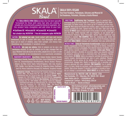 SKALA Brasil Dona skala 2-in-1 Treatment Cream and Leave-in, 1000g