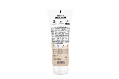 Pretty Curly Girl Extra Loving Leave-In Conditioner 250 ml / 8.5 oz, Lightweight Hydration, made in the Netherlands