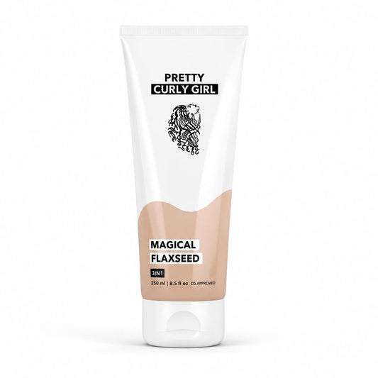 Pretty Curly Girl Magical Flaxseed Gel (Medium Hold & Curl Definition) 250 ml / 8.5 oz, made in the Netherlands