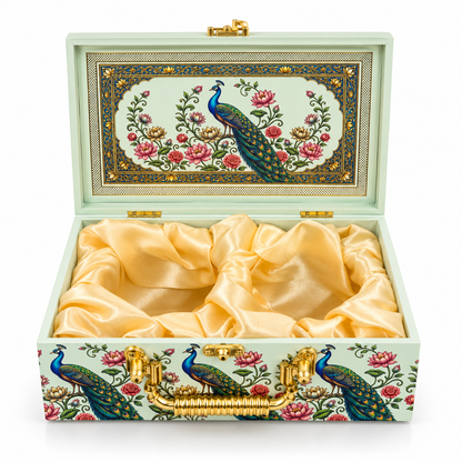 Gift Hamper with Imported Dried Fruits Box – 2 Glass Jars