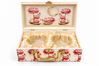 Gift Hamper with Imported Dried Fruits Box – 2 Glass Jars – Design 2