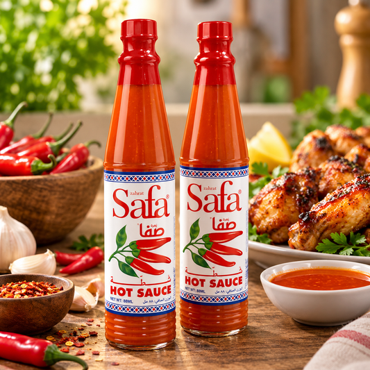 Safa Red Pepper Hot Sauce 88ml (Pack of 2) – Imported from UAE