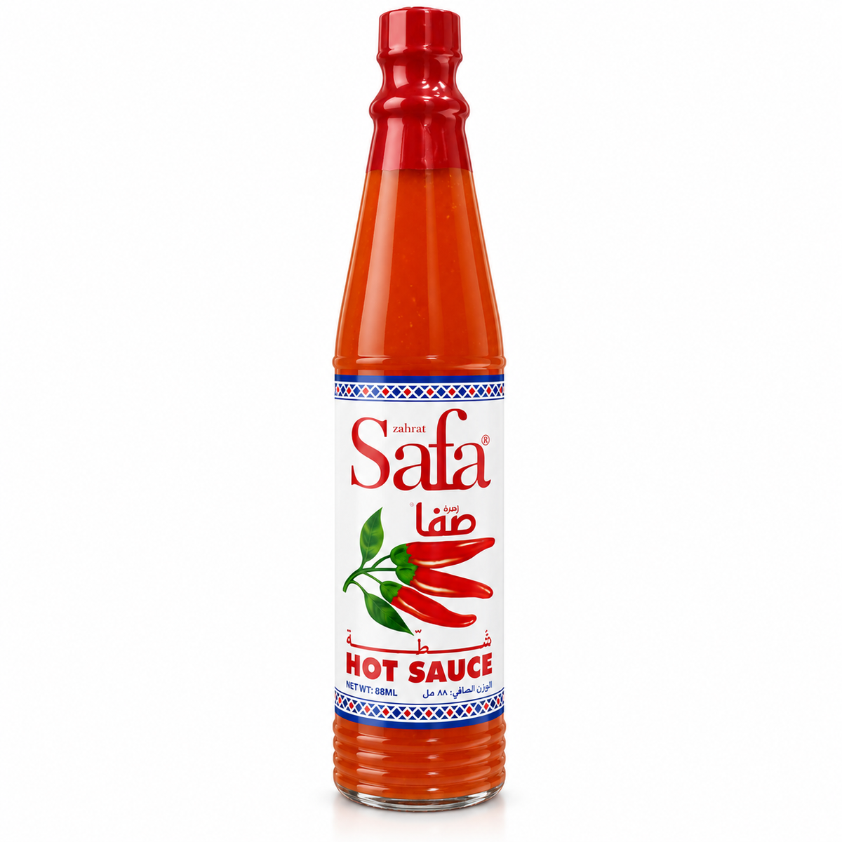 Safa Red Pepper Hot Sauce 88ml (Pack of 2) – Imported from UAE